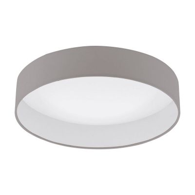 Látkové stropní svítidlo taupe, Guido, 18W, LED 3000 K