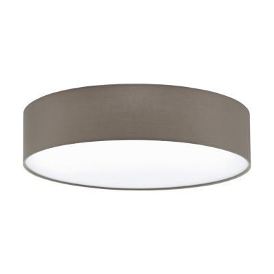 Kovové moderní stropní svítidlo taupe, Abano