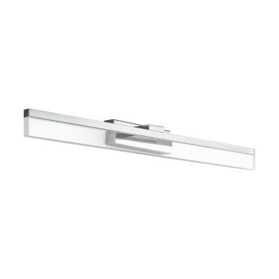Hliníkové moderní nástěnné světlo chromové, Michelle, 10W, LED 3000 K, IP44