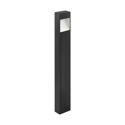 Hliníková moderní venkovní světlo antracitá, Elvi, 10W, LED 3000 K, IP44