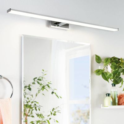 Plastové světlo nad zrcadlo chromové, Nancy, 13,5W, LED 4000 K, IP44