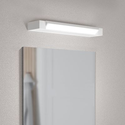 Hliníkové moderní světlo nad zrcadlo chromové, Shukri, 8,9W, LED 4000 K, IP44