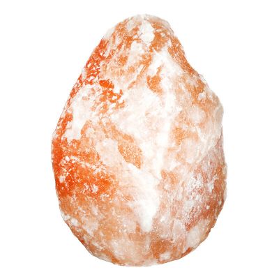 Kámenná solná lampa oranžová, Mersa, s vypínačem