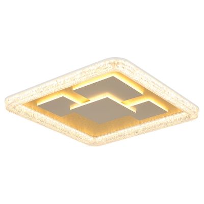 Akrylové designové stropní světlo zlaté, Lynsey, 40W, LED 3000 K