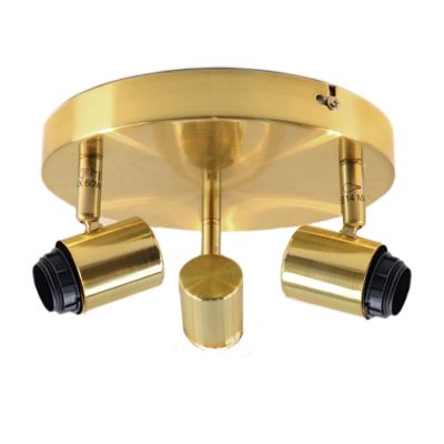 Hliníkové stropní svítidlo zlaté, Rika