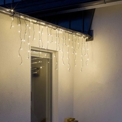 Osvětlení ve tvaru rampouchu, šířka 600 cm, výška 52 cm, IP44, 180 LED diod