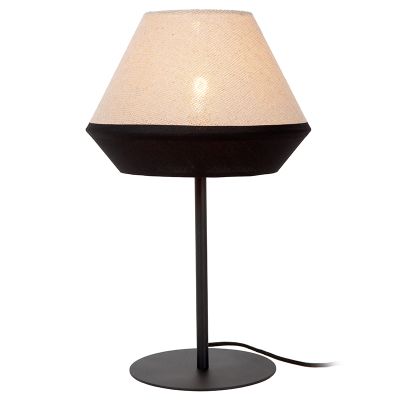 Béžová stolní lampa moderní, Kala, s vypínačem