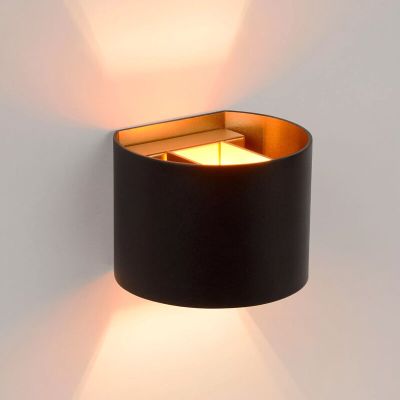 Černá lampa up down moderní, Xio