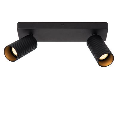 Černé stropní bodové světlo moderní, Clubs