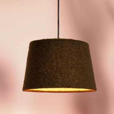 Zelené závěsné světlo vintage, Woolly