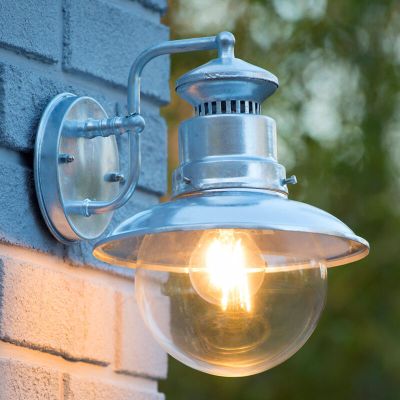 Chromové venkovní světlo moderní, Figo, IP44