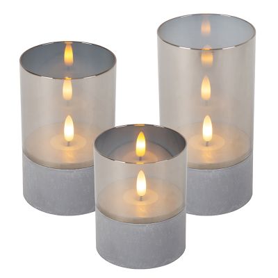 3 bateriové svíčkové lampy Velas