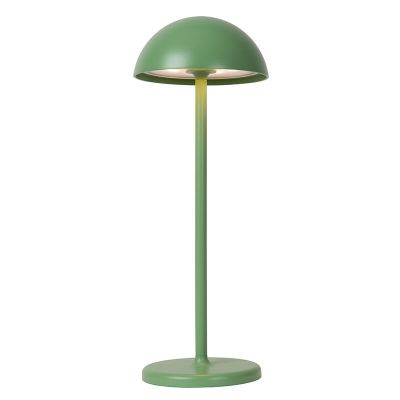 Zelená venkovní stolní lampa retro, Joy, 1,5W, LED 3000 K, IP54, s dotykovým stmívačem