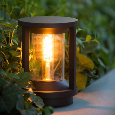 Černá venkovní světlo moderní, Cadix, IP65