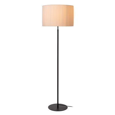 Bílá stojací lampa moderní, Fold, s vypínačem