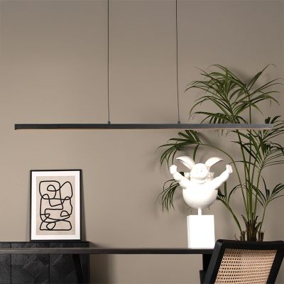 Černé závěsné světlo moderní, Sigma, 36W, LED 2700 K