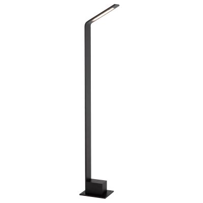 Černá venkovní světlo moderní, Lawford, 6W, LED 3000 K, IP54