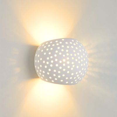 Sádrová lampa up down bílá, Gipsy