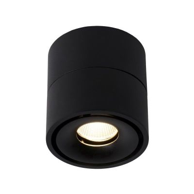 Černé stropní bodové světlo moderní, Yumiko, 8W, LED 2700 K