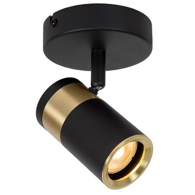 Černé nástěnné bodové světlo moderní, Gorik