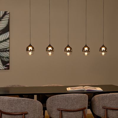 Šedé závěsné světlo moderní, Tamino, 5,6W, LED 3000 K