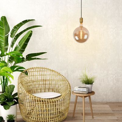 Zlaté stropní svítidlo bez stínidla klasické, Jova