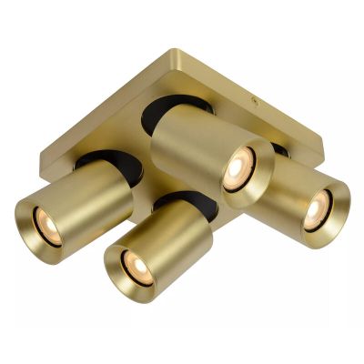 Zlaté stropní bodové světlo moderní, Nigel
