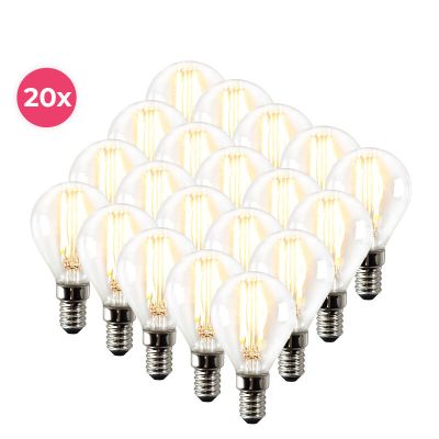 Balení 20 stmívatelných LED žárovek Sorna E14, 2700K, 3,5W