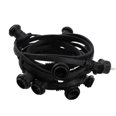 50m světelný řetěz, 50 objímek