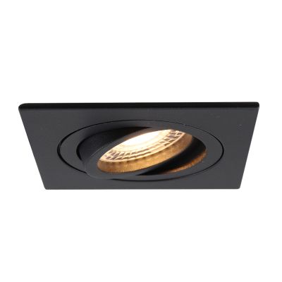 Hliníkové podhledové světlo černé, Scott