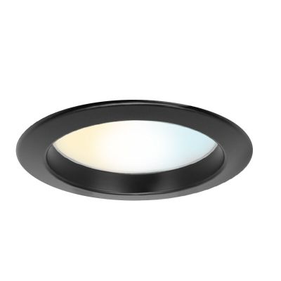 Černý downlight hliníkový, Otmar, 15W, LED white switch, IP22