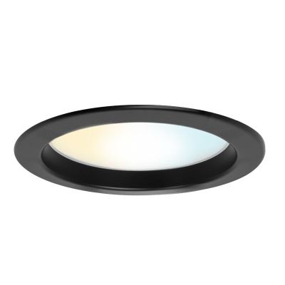 Černý downlight hliníkový, Otmar, 15W, LED white switch, IP22