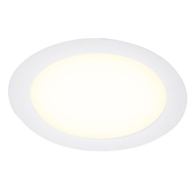 Bílý downlight hliníkový, Umbriel, 12W, LED 4000 K, IP44
