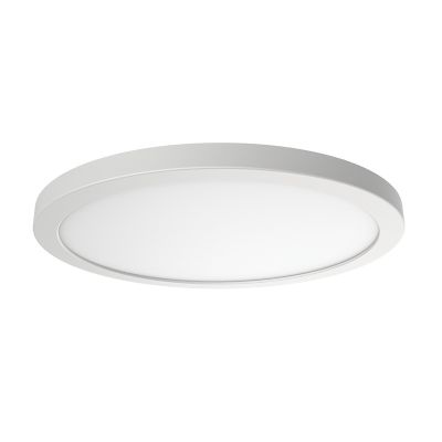 Bílý downlight plastový, Okno, 12W, LED white switch, IP44