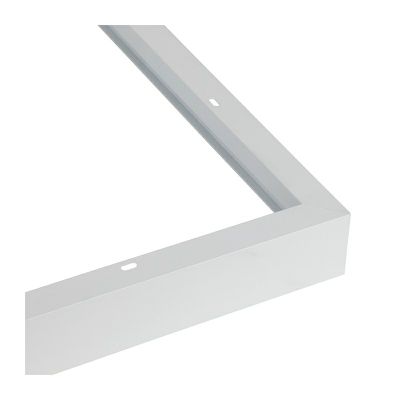Bílý zacvakávací rám 62x62