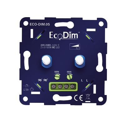 Dvojitý stmívač Zigbee LED 0-100W
