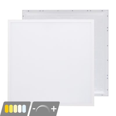LED panel 60x60 - 30W - bílý vypínač - UGR<19 - stmívatelný - podsvícený