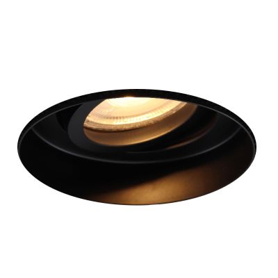 Hliníkové bezlemované podhledové světlo černé, Royce