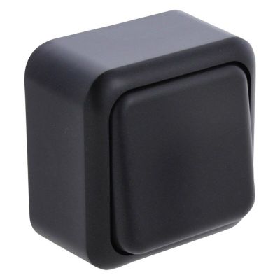 Povrchový spínač Q-Link, černý