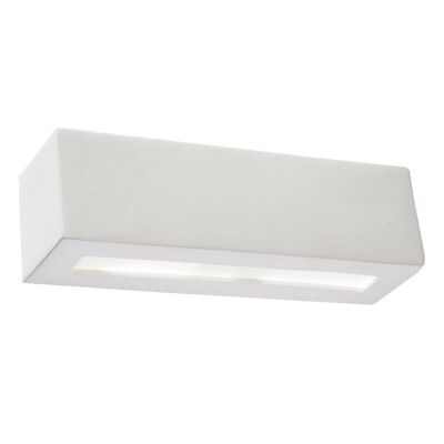 Skleněná lampa up down bílá, Emmaly