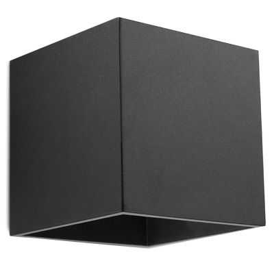 Hliníková lampa up down černá, Andro