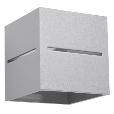 Hliníková lampa up down šedá, Jacky