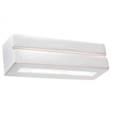 Skleněná lampa up down bílá, Emmaly