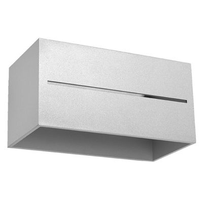 Hliníková lampa up down šedá, Jacky