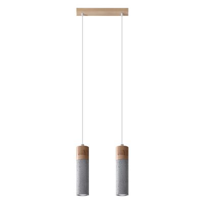 Betonové závěsné světlo šedé, Ferron