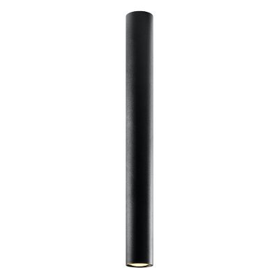 Hliníkové přisazené stropní svítidlo černé, Harley