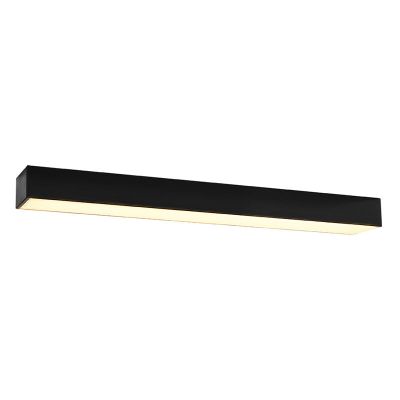 Hliníkové stropní svítidlo černé, Mascha, 22W, LED 3000 K