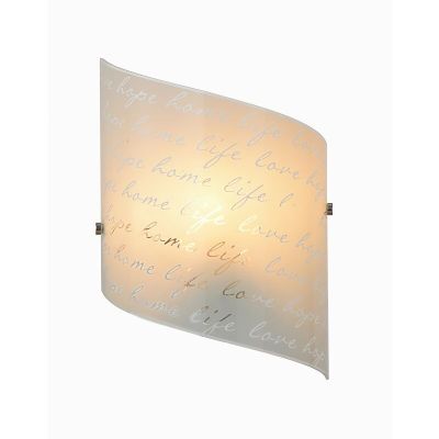 Bílé nástěnné světlo moderní, Anna