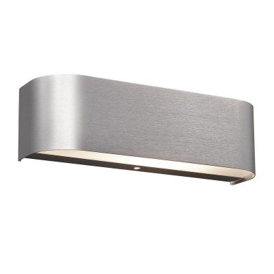 Šedá lampa up down skleněná, Tomaso, 3,1W, LED 3000 K