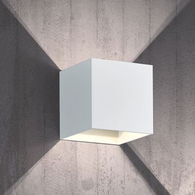 Bílá lampa up down moderní, Eva, 4,3W, LED 3000 K